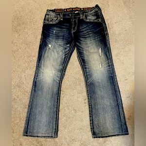 Rock Revival Men’s Denim Jeans 36